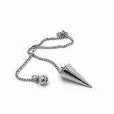 Reiki Healing Pendulum Amulet Pyramid Chakra Charms Dowsing Copper