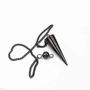 Reiki Healing Pendulum Amulet Pyramid Chakra Charms Dowsing Copper