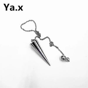Reiki Healing Pendulum Amulet Pyramid Chakra Charms Dowsing Copper