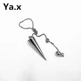 Reiki Healing Pendulum Amulet Pyramid Chakra Charms Dowsing Copper