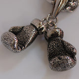 Mini Pair Boxing Glove Pendant Necklace