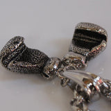 Mini Pair Boxing Glove Pendant Necklace
