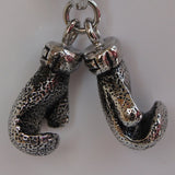 Mini Pair Boxing Glove Pendant Necklace