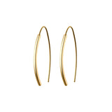 1pair 925 Sterling Silver U Hook Earrings GTLE2746