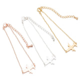 Fairy Romantic Stainless Steel Plane Bracelet