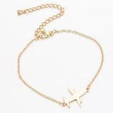 Fairy Romantic Stainless Steel Plane Bracelet