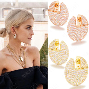 Noble Wedding Earrings for Women Bridal Jewelry
