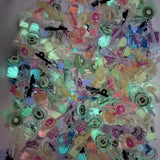 Glow in dark Cartoon Cup Charms for DIY Making