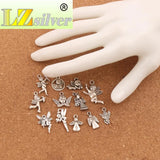 Angel Charm Beads 120PCS Pendants DIY Jewelry Fit Bracelets Necklaces LM58