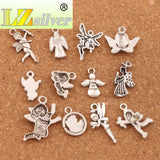 Angel Charm Beads 120PCS Pendants DIY Jewelry Fit Bracelets Necklaces LM58