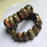 Mixed Agate Stone Beads Bracelet Natural Gemstone Fine Jewelry for Woman