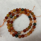 Rutilated Quartz Stone Beads for Jewelry Making 15''