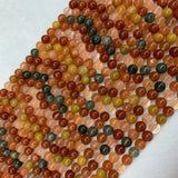 Rutilated Quartz Stone Beads for Jewelry Making 15''