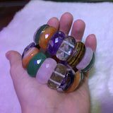 Mixed Stone Bracelet Natural Gemstone Bracelet