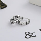 Retro Women's Earrings in 925 Sterling Silver