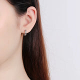 Retro Women's Earrings in 925 Sterling Silver