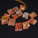Dragon Veins Agate Slab Polished Pendants