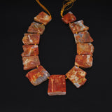 Dragon Veins Agate Slab Polished Pendants