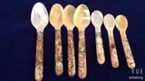 Mother of Pearl Spoon Set for Serving Caviar