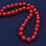 Muslim Prayer Red Crystal Beads Tasbih Bracelets Ottoman Rosary