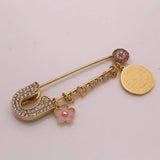 Muslim Islam Mama Stainless Steel Brooch Baby Pin