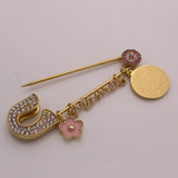 Muslim Islam Mama Stainless Steel Brooch Baby Pin