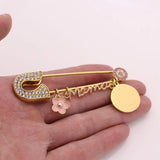 Muslim Islam Mama Stainless Steel Brooch Baby Pin