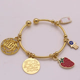 Islamic Al Qalam Copper Baby Bracelets