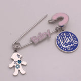 Muslim Baby Pin Stainless Steel Brooch