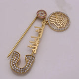 Muslim Islam Mashallah Stainless Steel Baby Pin