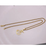 Dervish Dance Stainless Steel Pendant Necklace