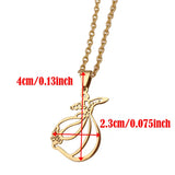 Dervish Dance Stainless Steel Pendant Necklace