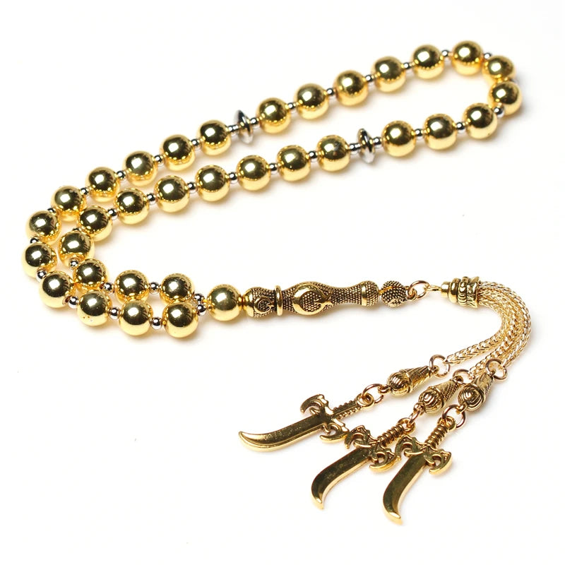Muslim Hematite Prayer Beads Tasbih Islamic Misbaha