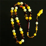 Muslim Sibha Misbaha Tesbih Resin Amber Rosary Arabic Jewelry Islamic Tasbeeh