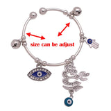 Muslim Turkey Evil Eye Copper Baby Child Bracelets