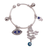 Muslim Turkey Evil Eye Copper Baby Child Bracelets