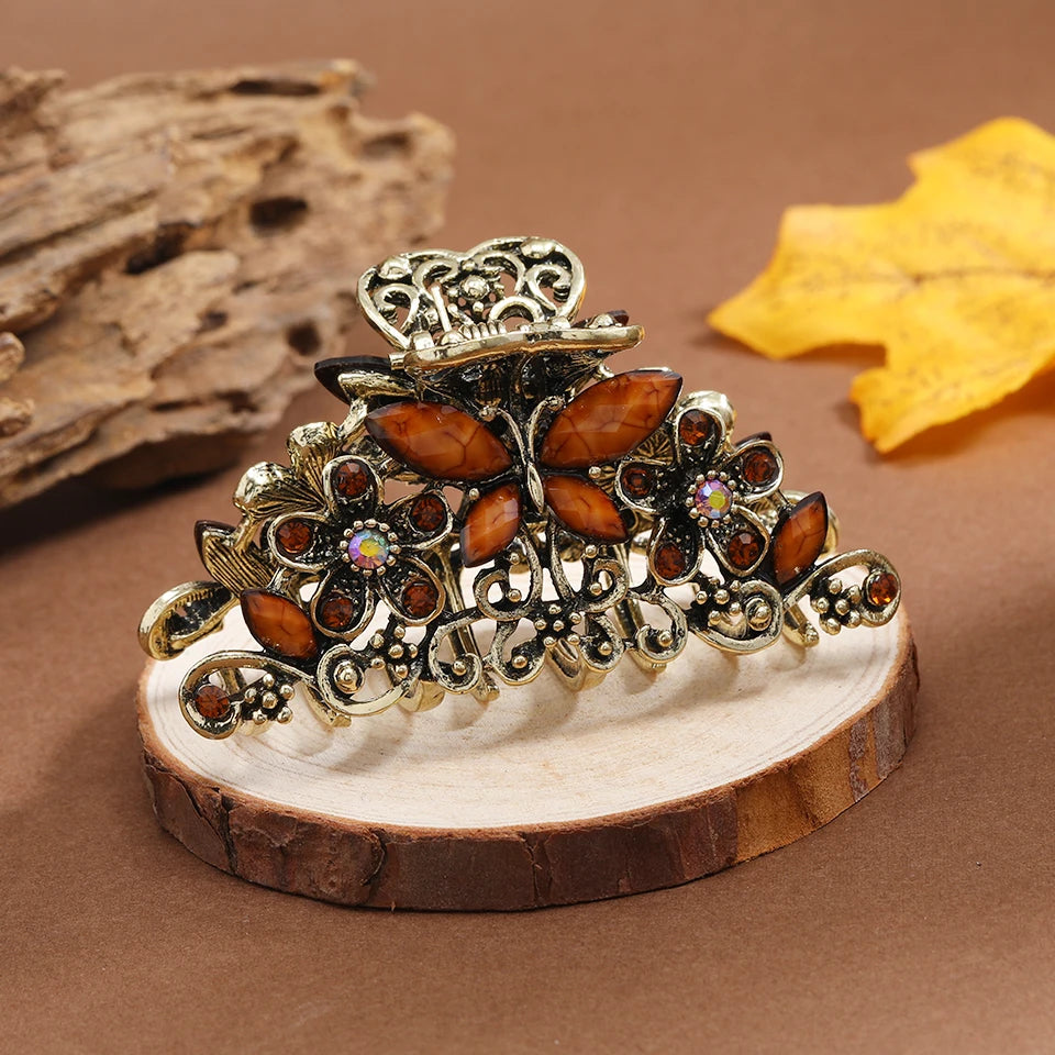 Vintage Flower Hair Clip Wedding Bridal Hair Accessories