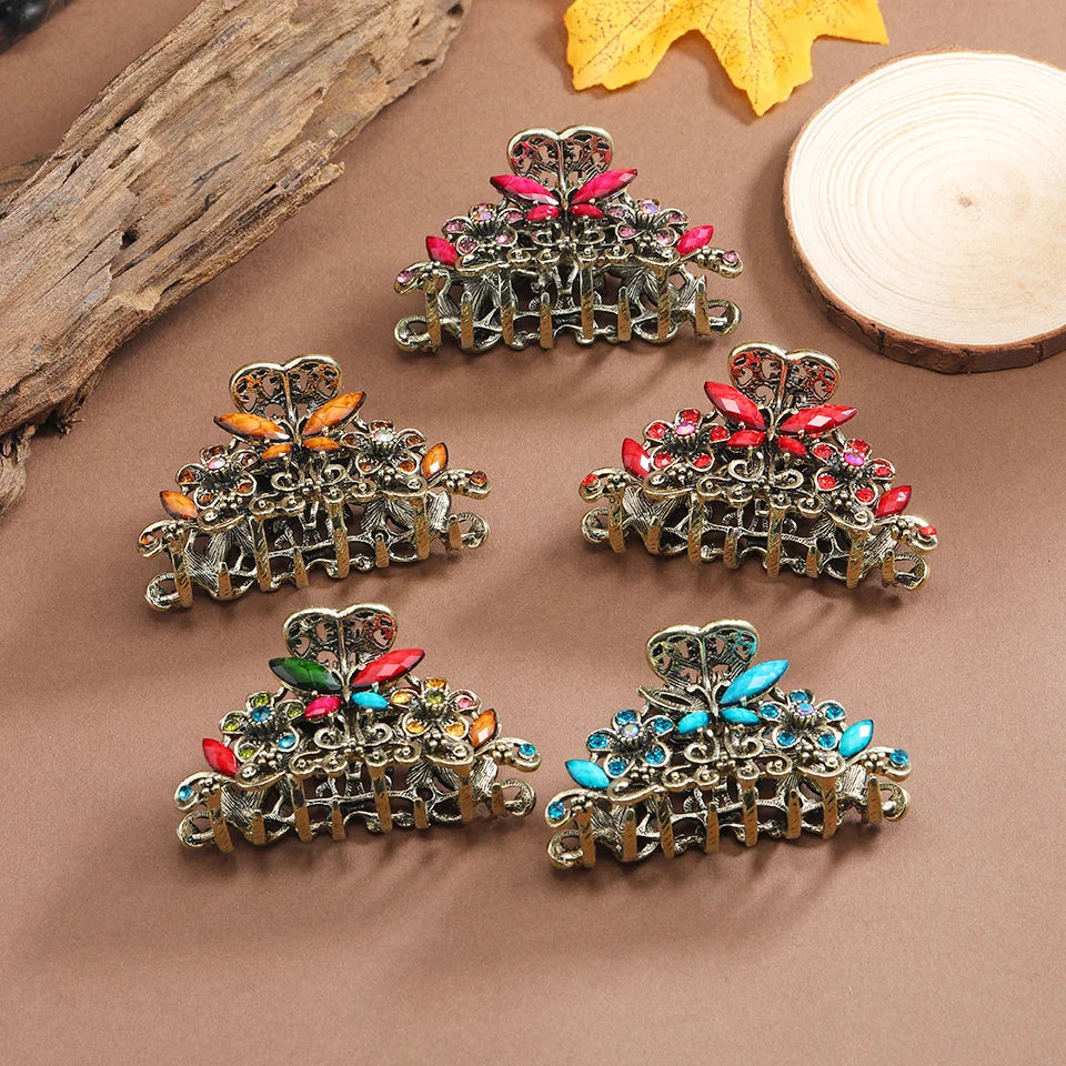 Vintage Flower Hair Clip Wedding Bridal Hair Accessories