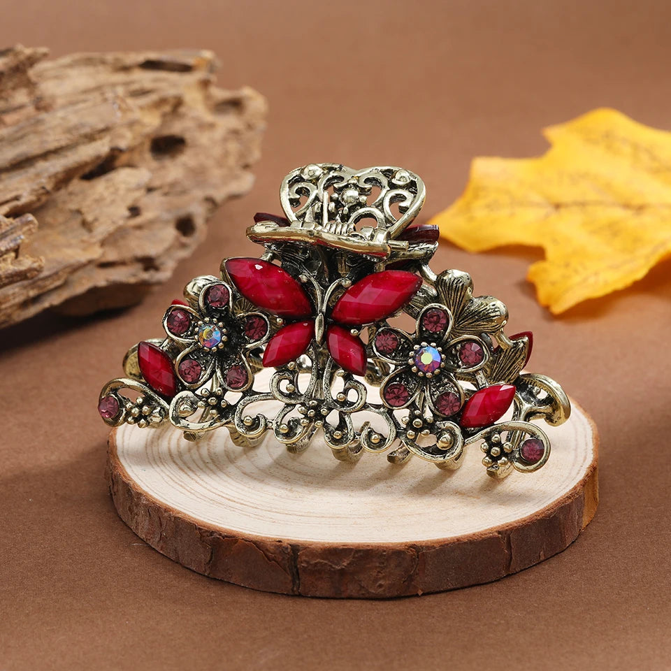 Vintage Flower Hair Clip Wedding Bridal Hair Accessories