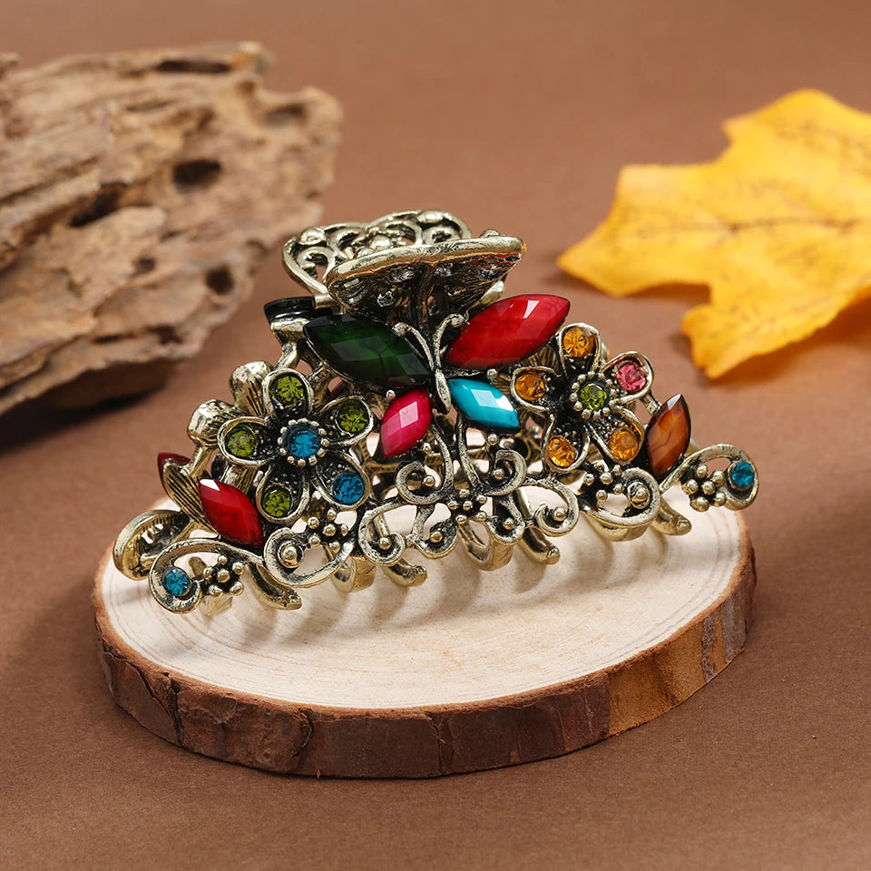 Vintage Flower Hair Clip Wedding Bridal Hair Accessories