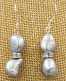 Real Baroque Cultured Pearl Necklace Set