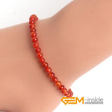 Carnelian Stone Bracelet 6-12mm DIY Jewelry Buddhist Treasure