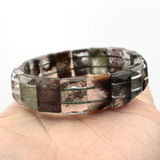 Green-Phantom Quartz Stone Bracelet DIY Jewelry for Women