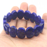 Natural Lapis Lazuli Stone Bracelet for Men Women