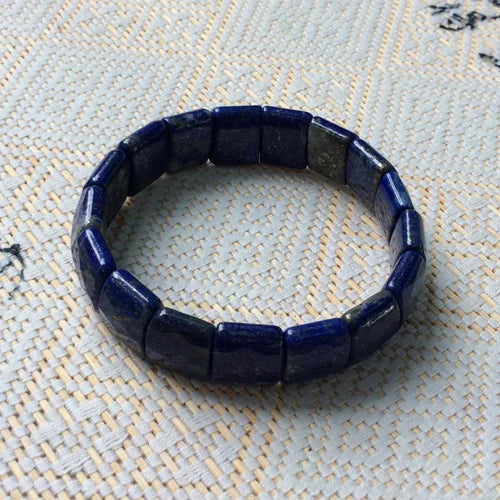 Natural Lapis Lazuli Stone Beads Bracelet for Women