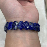 Lapis Lazuli Stone Bracelet Natural Gemstone Jewelry Bangle