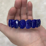 Lapis Lazuli Stone Bracelet Natural Gemstone Bangle