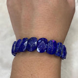 Lapis Lazuli Stone Bracelet Natural Gemstone Bangle