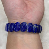 Lapis Lazuli Stone Bracelet Natural Gemstone Bangle