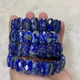 Lapis Lazuli Stone Bracelet Natural Gemstone Jewelry Bangle